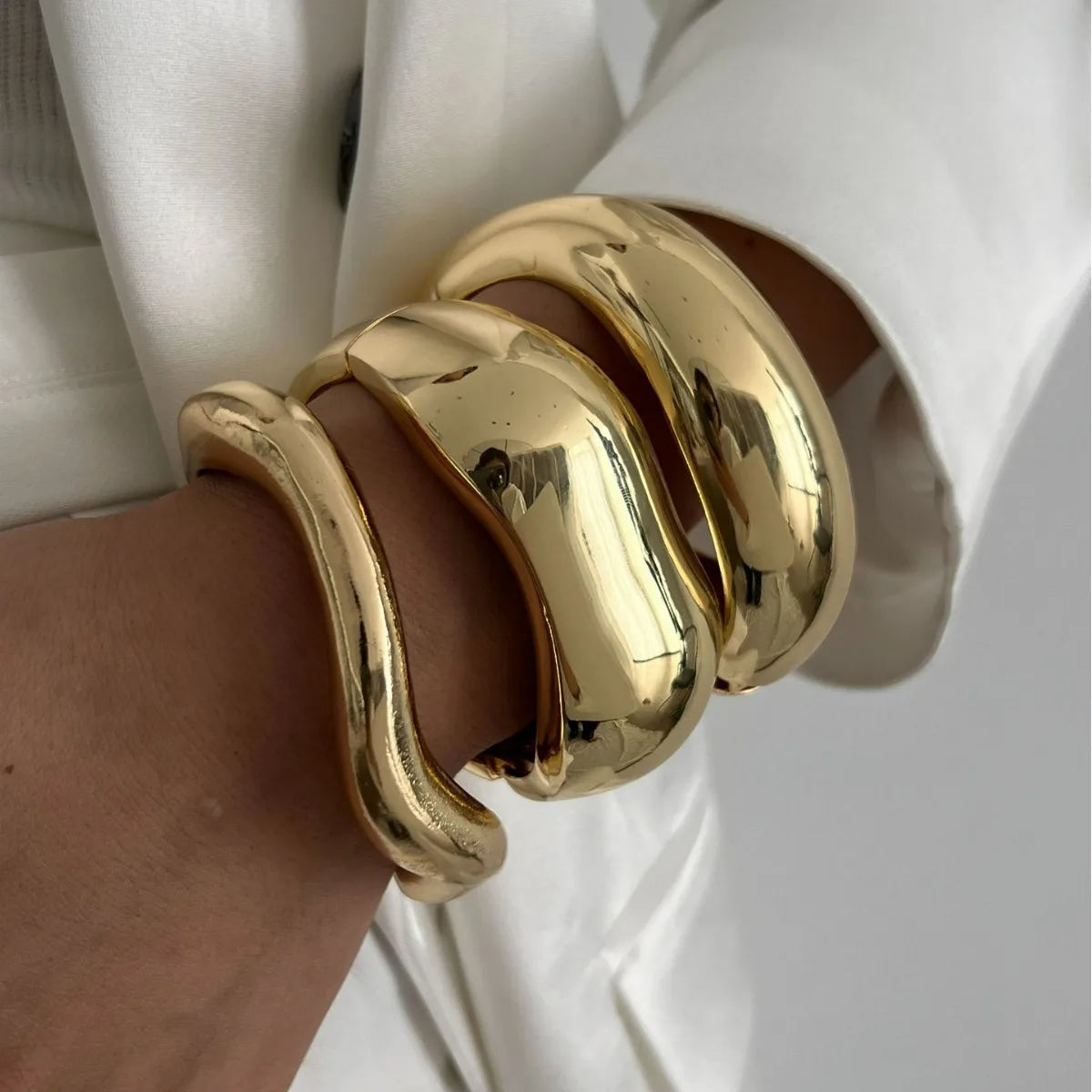 Wide Cuff Bangles