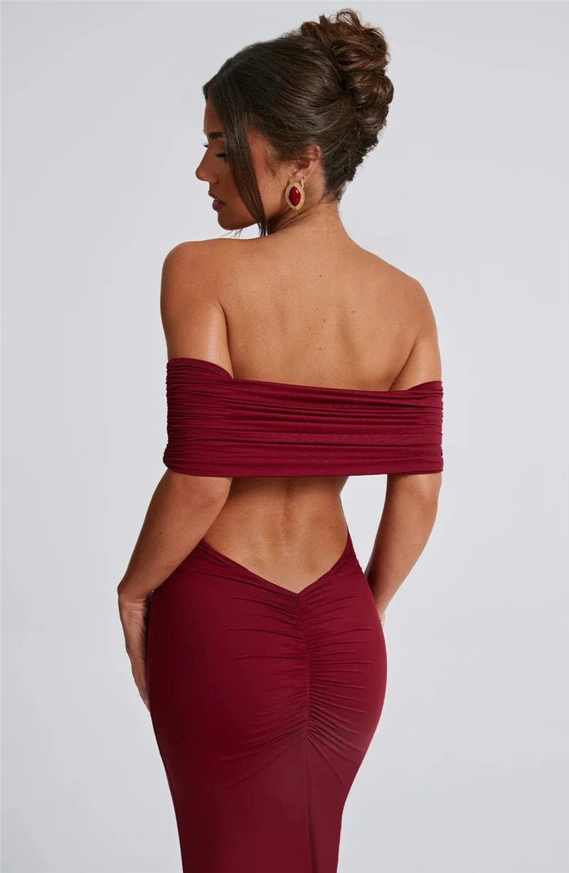 Mozision Backless Dress