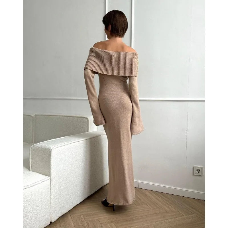 Elegant Winter Bodycon Dress