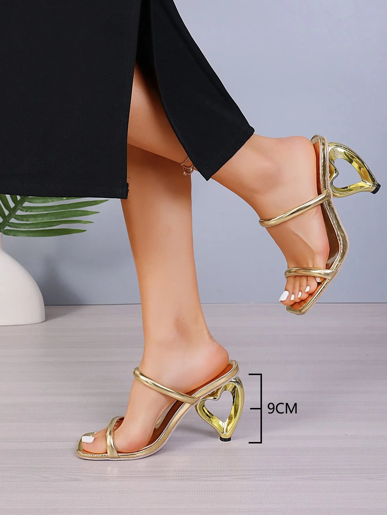 Women Shoes Summer New Heels Women Fashion Color Shallow High Heels Sexy Pointed Toe Outdoor Casual Party Dress Women High Heels