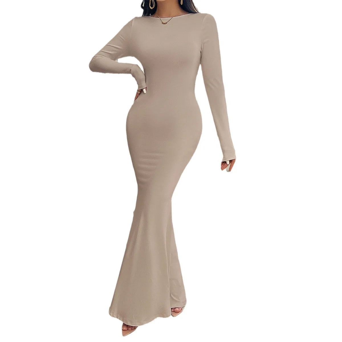 EleganceForm O-Neck Dress