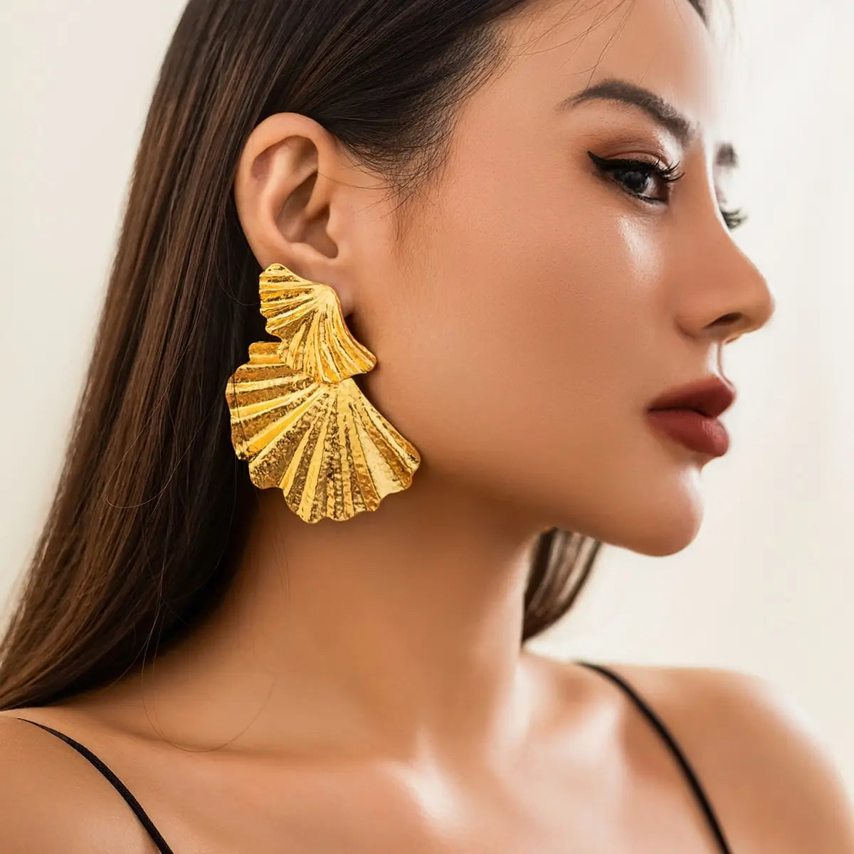 Ginkgo Leaf Earrings