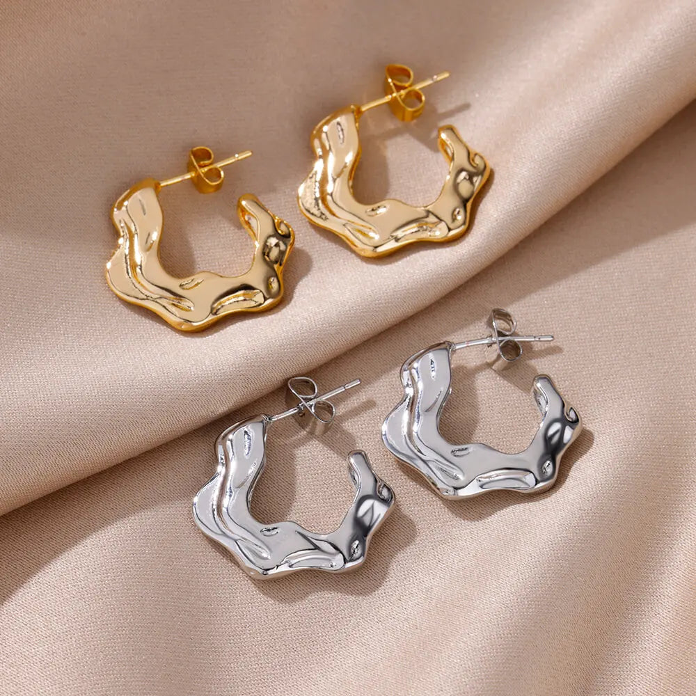 Irregular C  Earrings