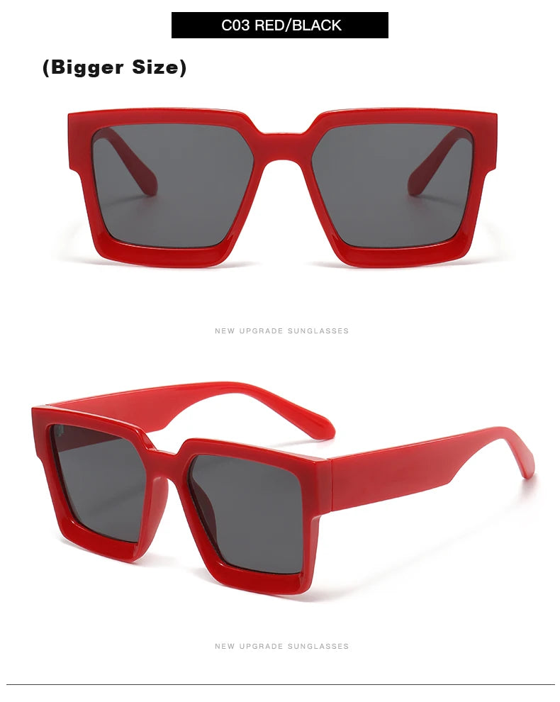 Brand Vintage Square Sunglasses