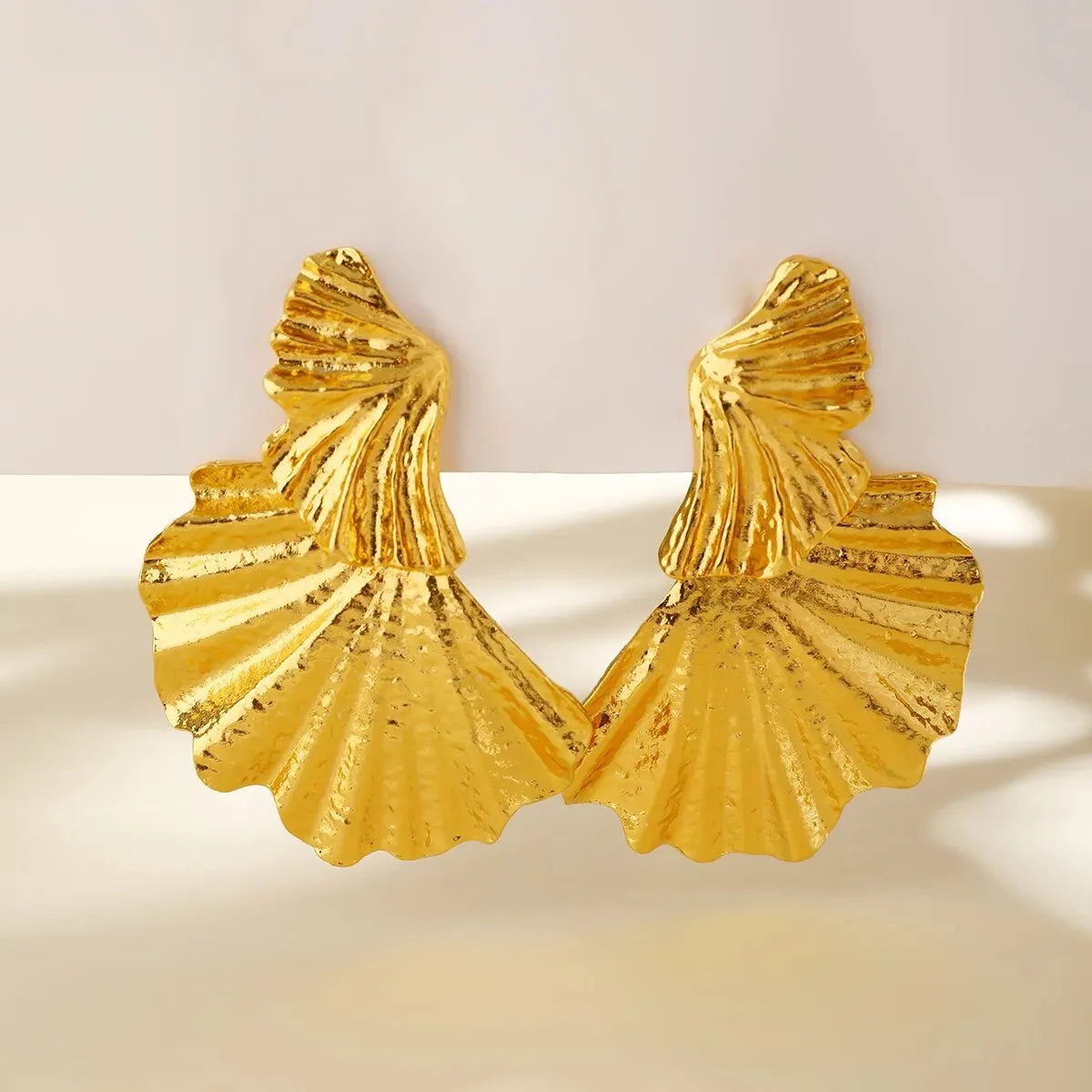 Ginkgo Leaf Earrings