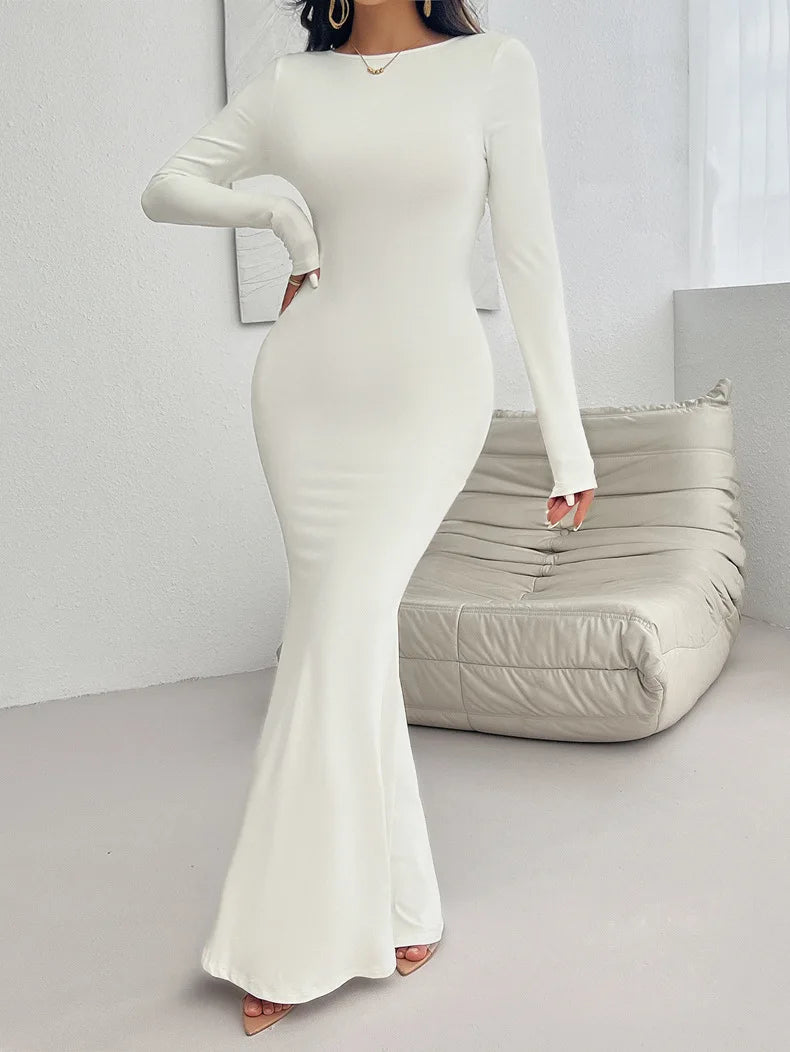 EleganceForm O-Neck Dress