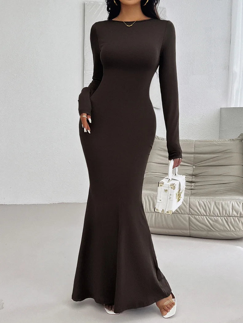 EleganceForm O-Neck Dress