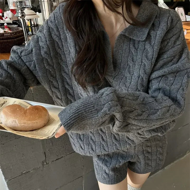 Cozy Knit Lounge Set