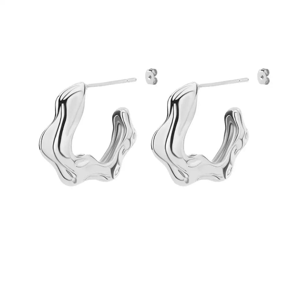 Irregular C  Earrings