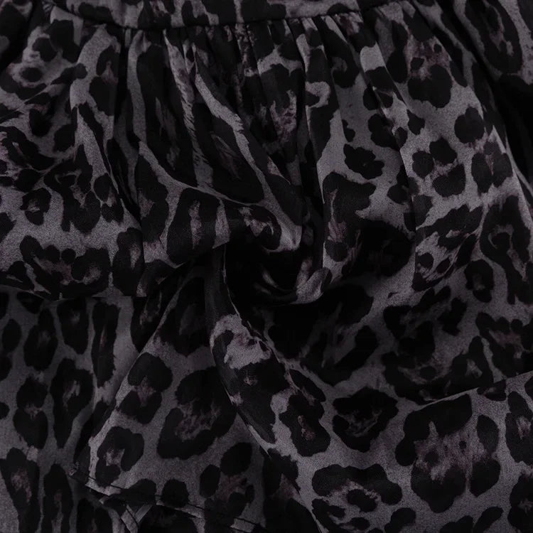 WildElegance Leopard Dress