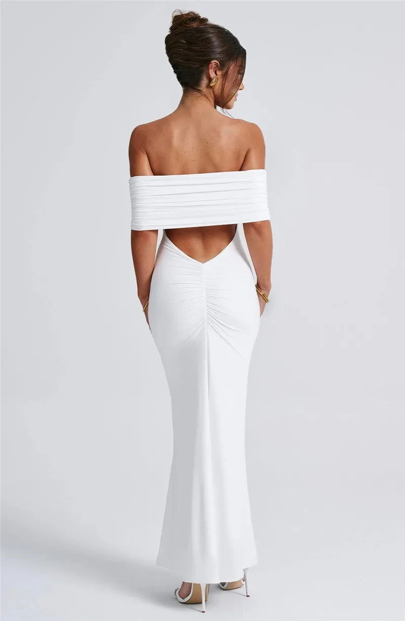 Mozision Backless Dress