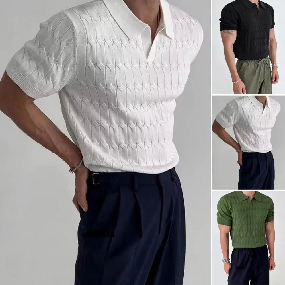 ElegantFit V-Neck Shirt