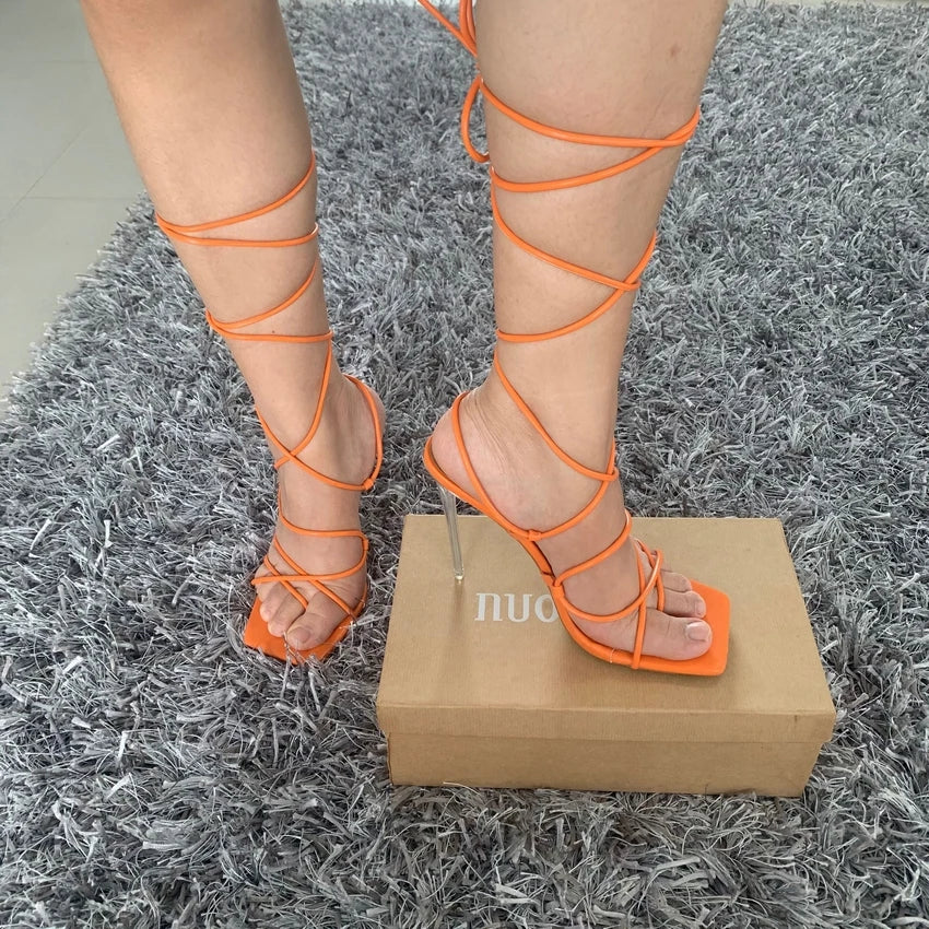 Summer High Heel Sandals