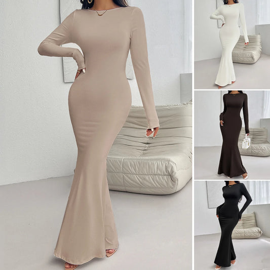 EleganceForm O-Neck Dress