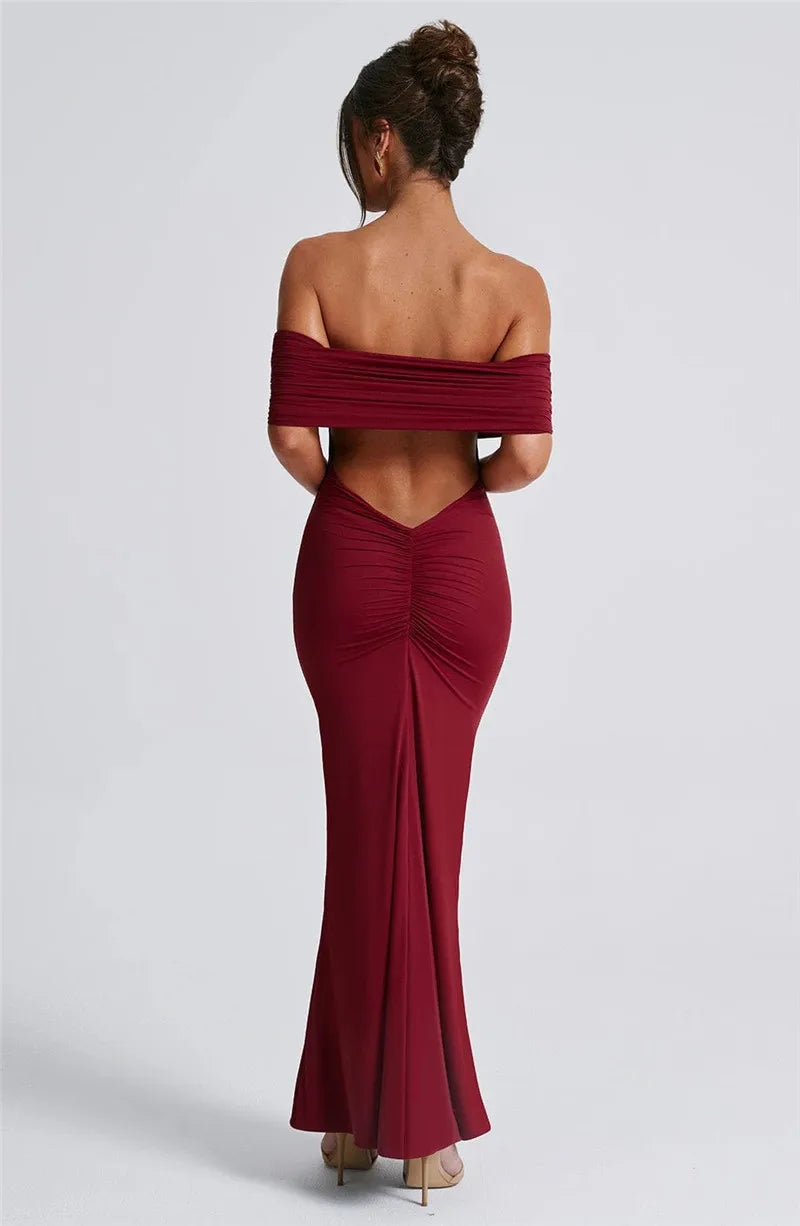 Mozision Backless Dress