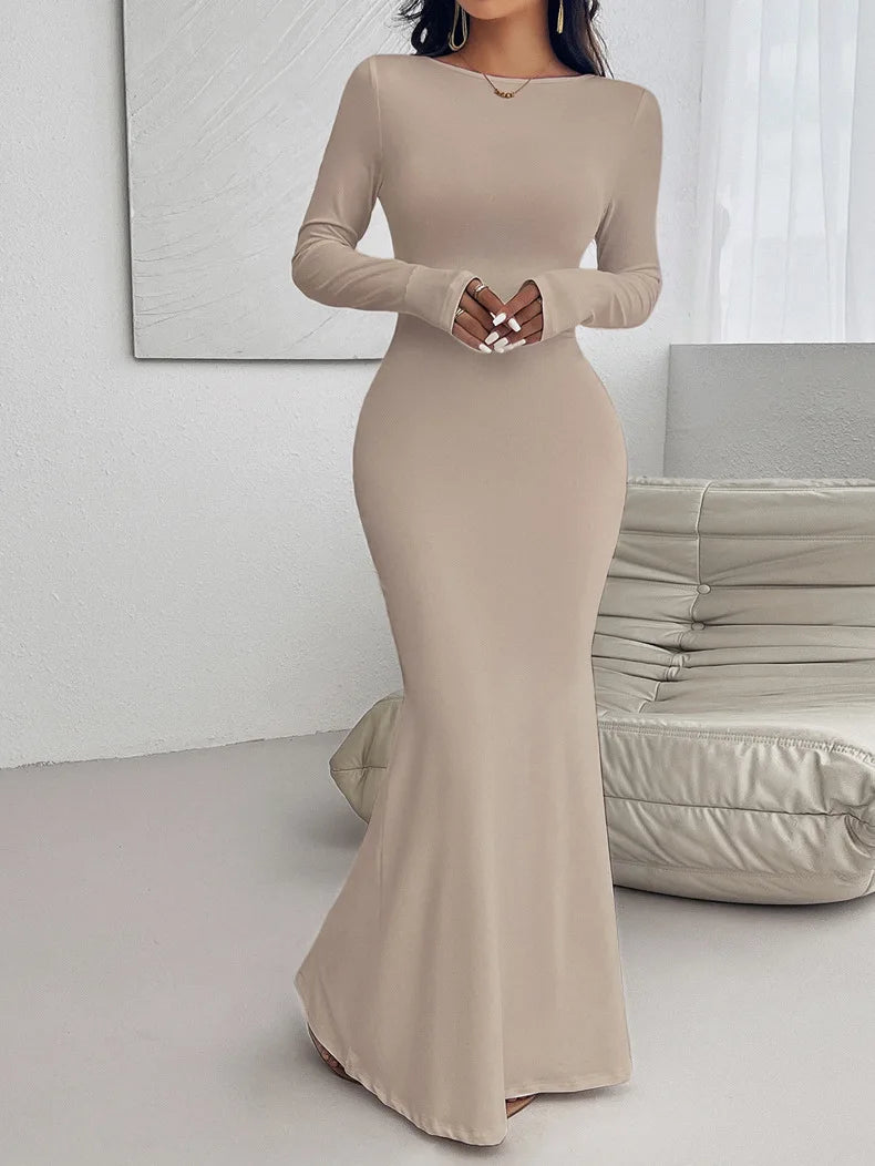 EleganceForm O-Neck Dress