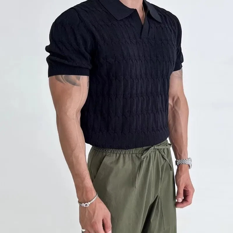 Jacquard Polo Shirt