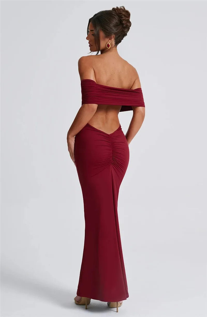 Mozision Backless Dress