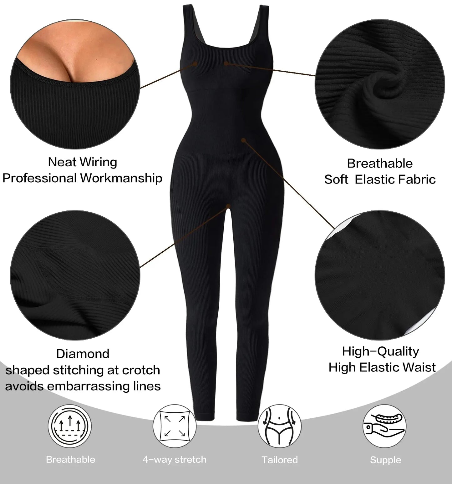 Workout Seamless Jumpsuit