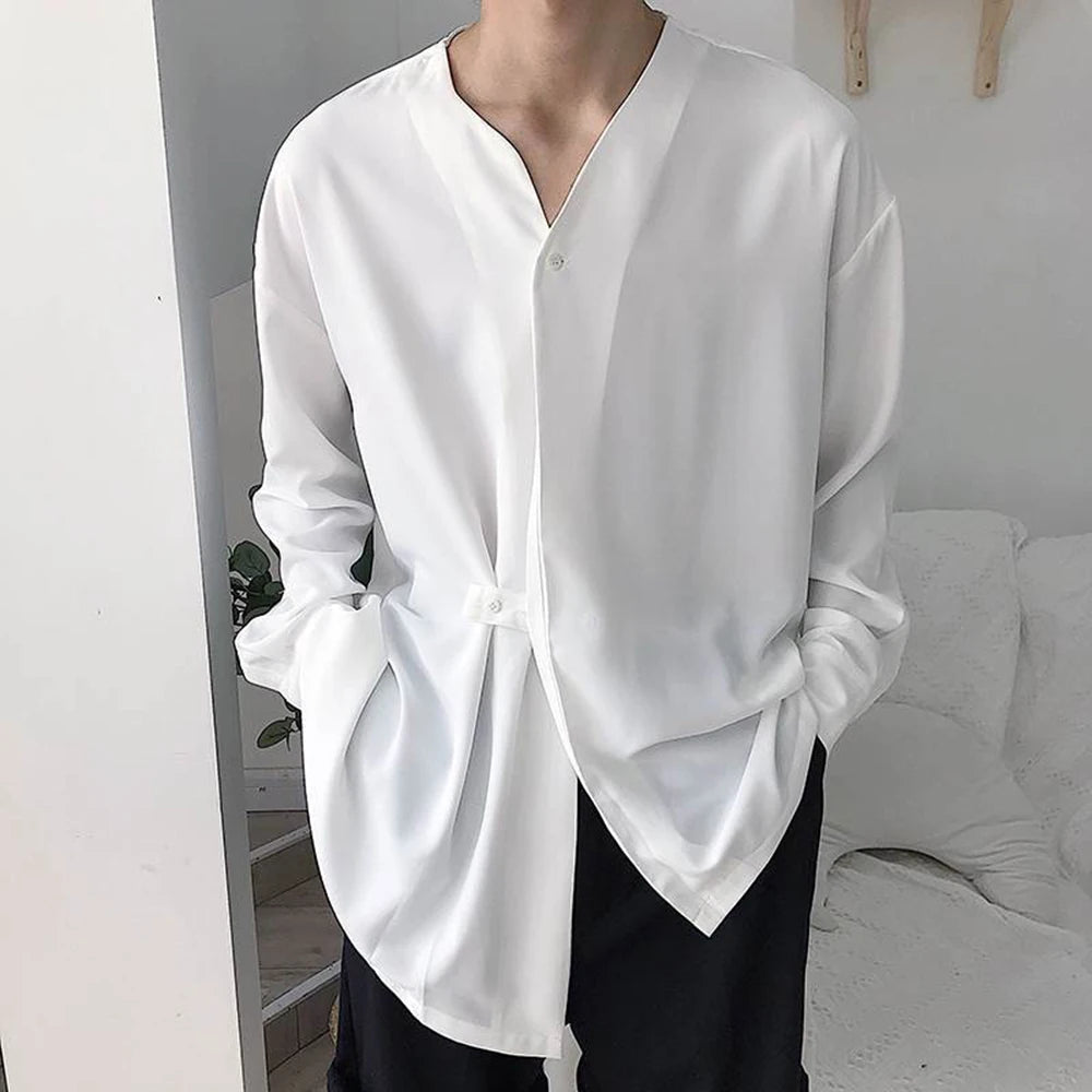 NetFlex Collarless Shirt