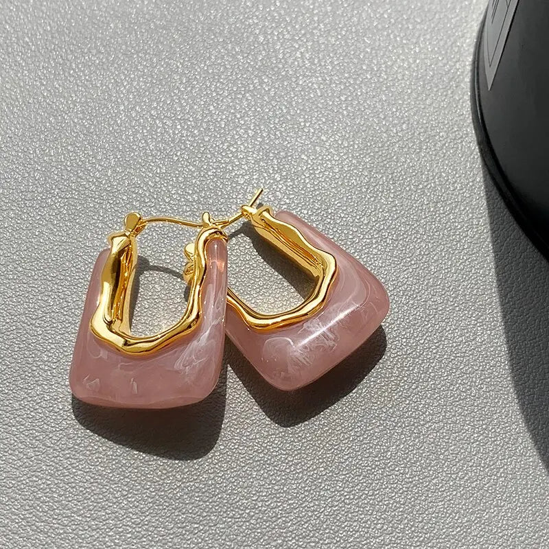 Geometric Irregular Stud Earrings