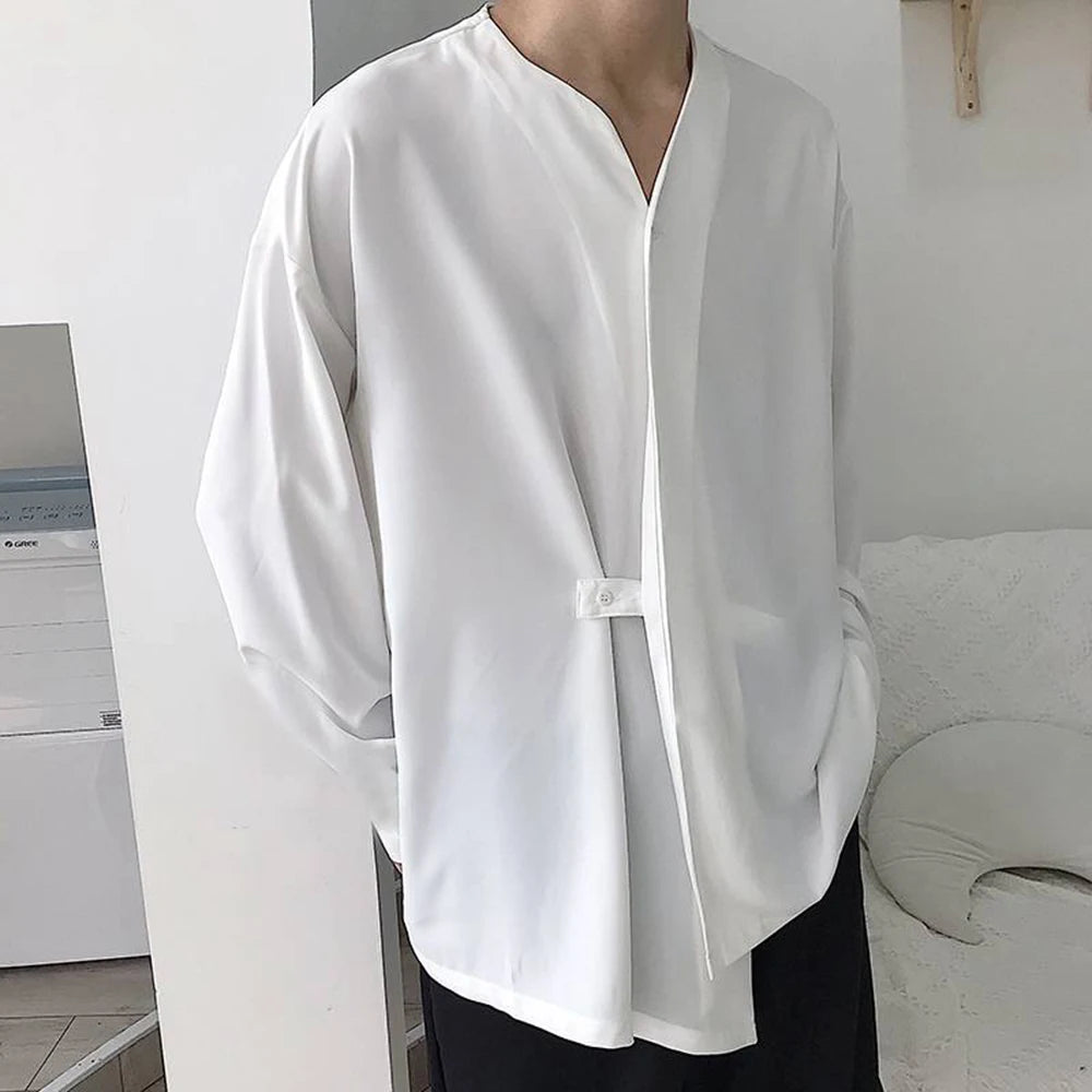 NetFlex Collarless Shirt