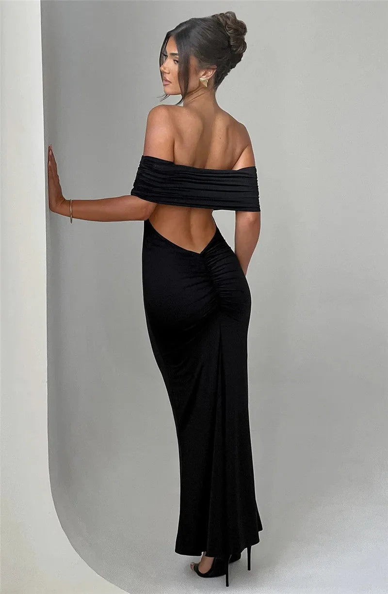 Mozision Backless Dress