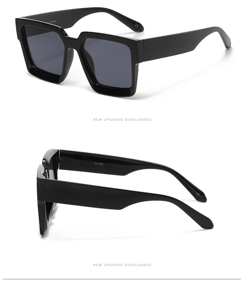 Brand Vintage Square Sunglasses