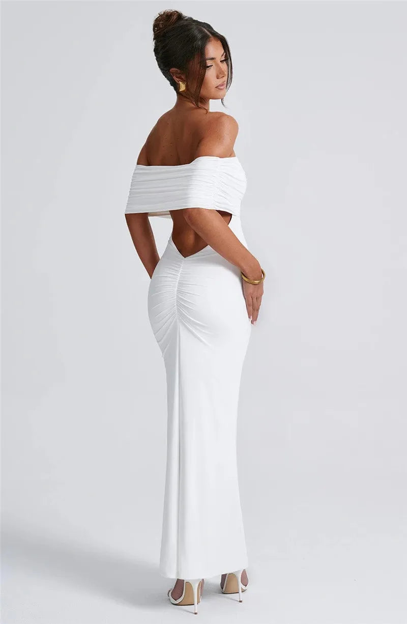 Mozision Backless Dress