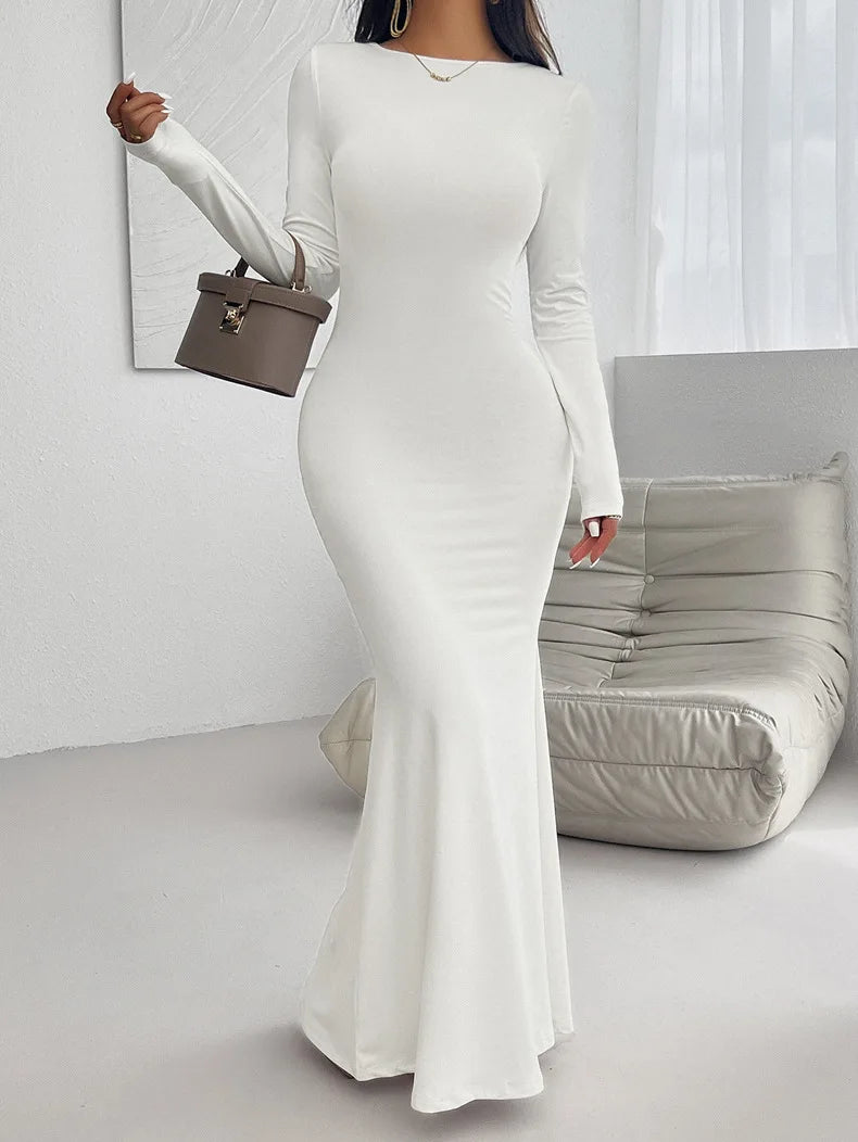 EleganceForm O-Neck Dress