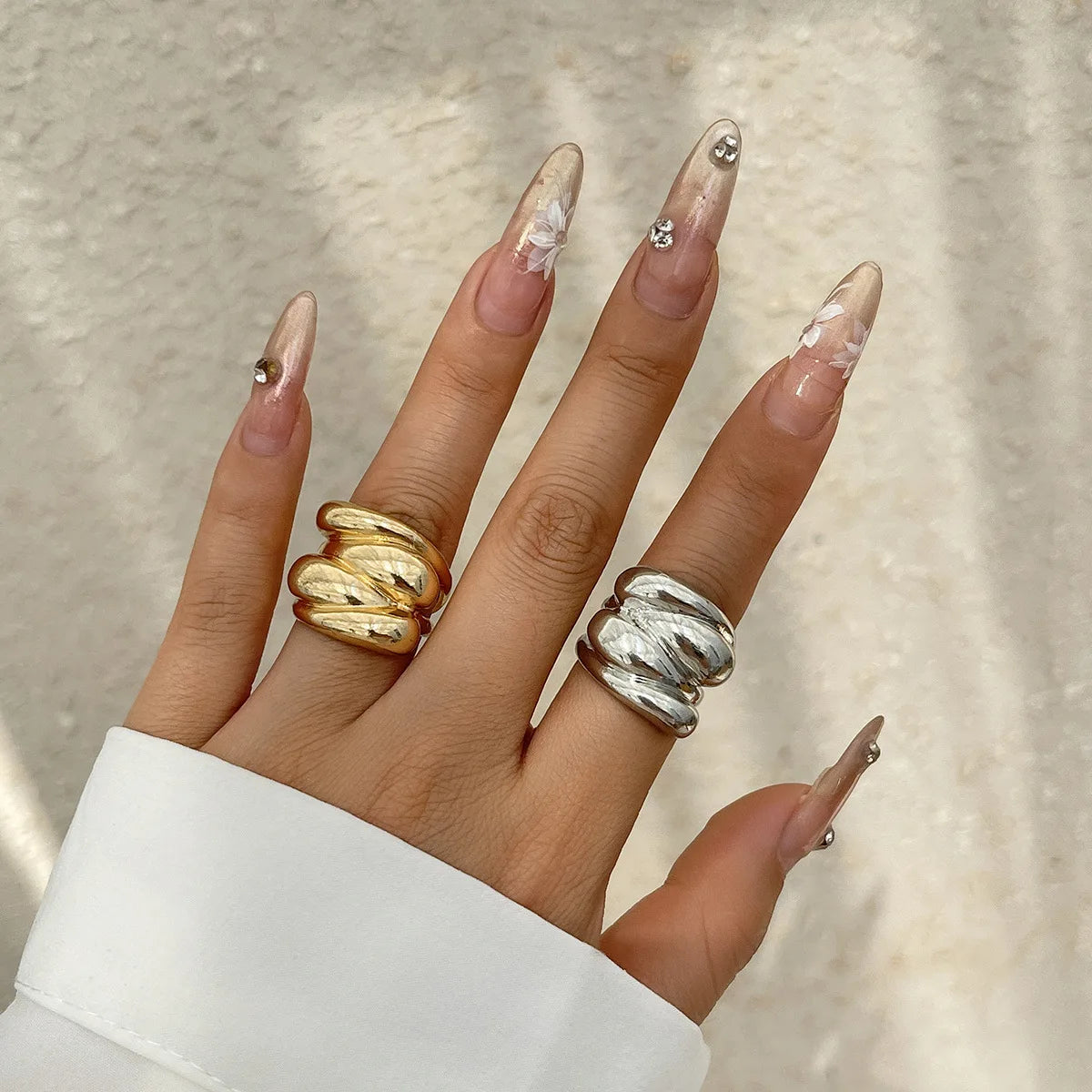 Hip Hop Irregular Rings