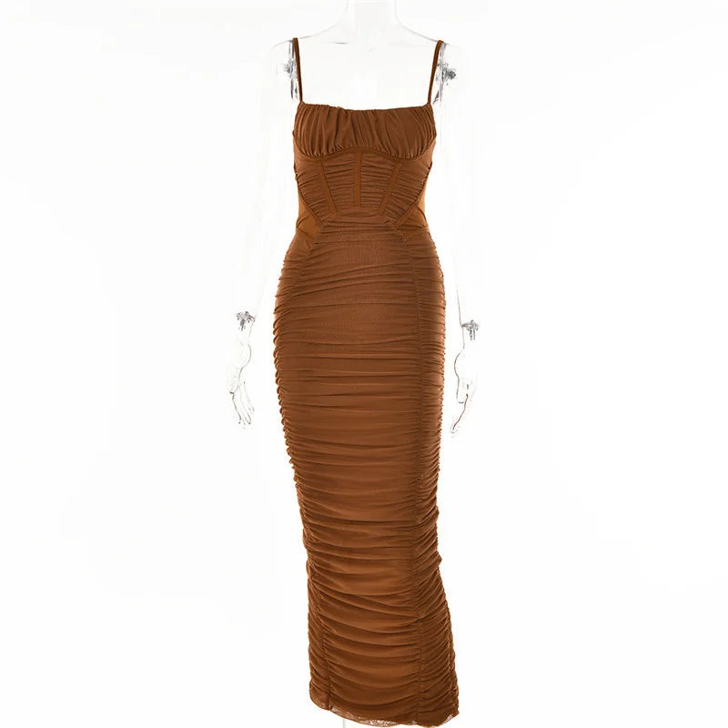 Ruched Corset Dress