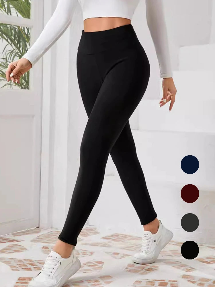 Thermal Fleece Lined High Waist Leggings