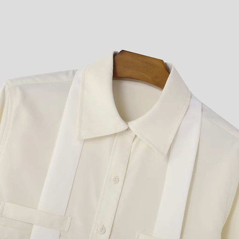 PatchFlex Casual Button Shirt