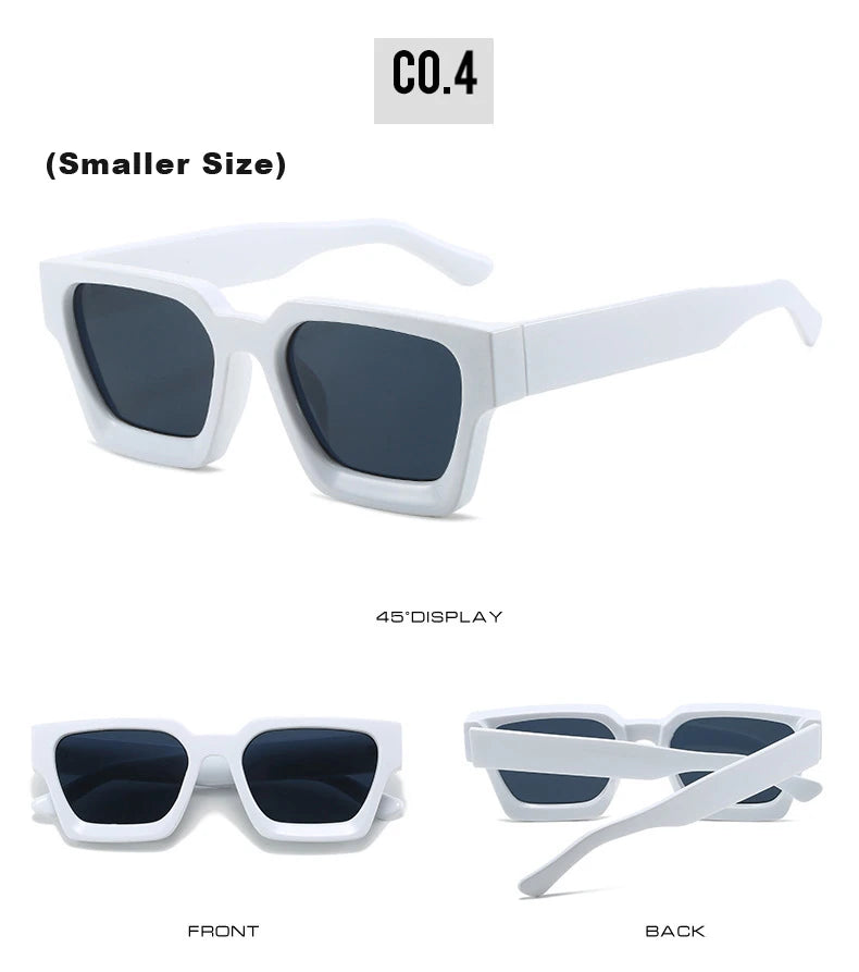 Brand Vintage Square Sunglasses