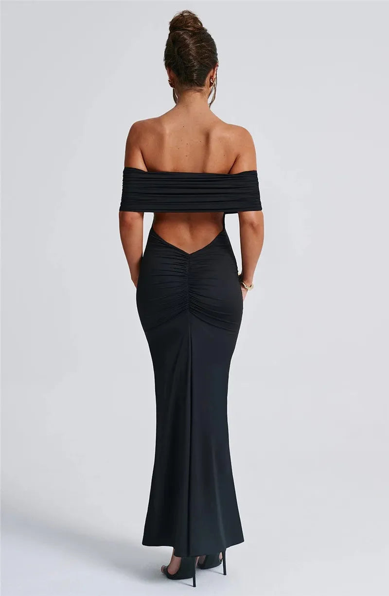 Mozision Backless Dress