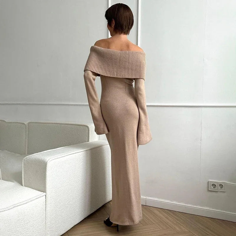 Elegant Winter Bodycon Dress