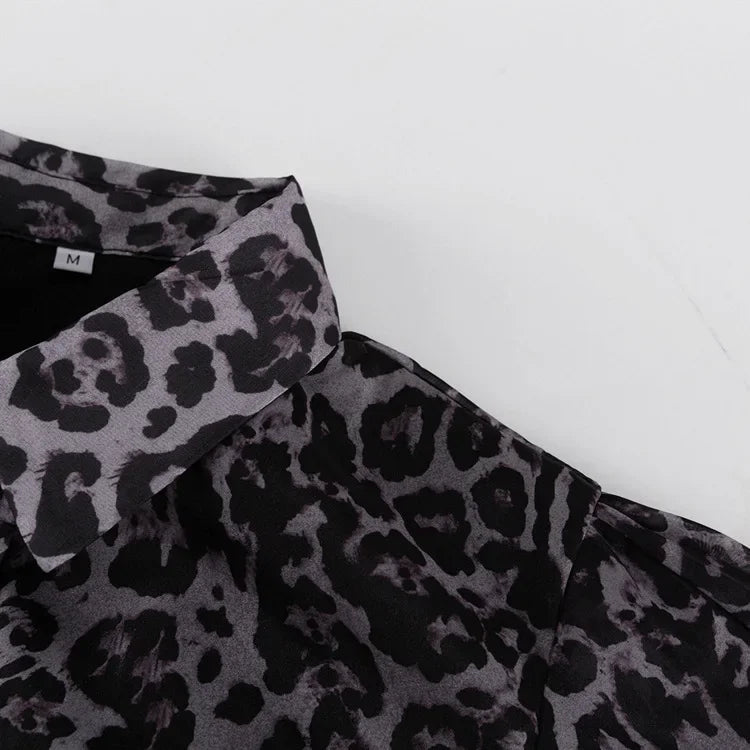 WildElegance Leopard Dress