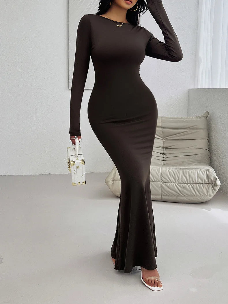 EleganceForm O-Neck Dress