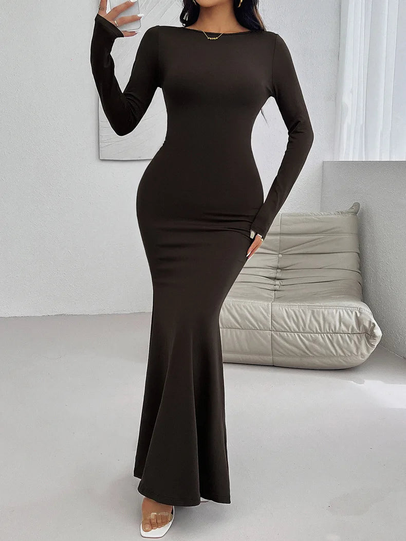 EleganceForm O-Neck Dress