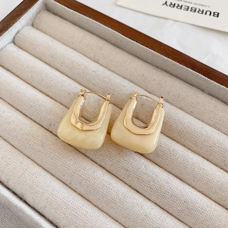 Geometric Irregular Stud Earrings