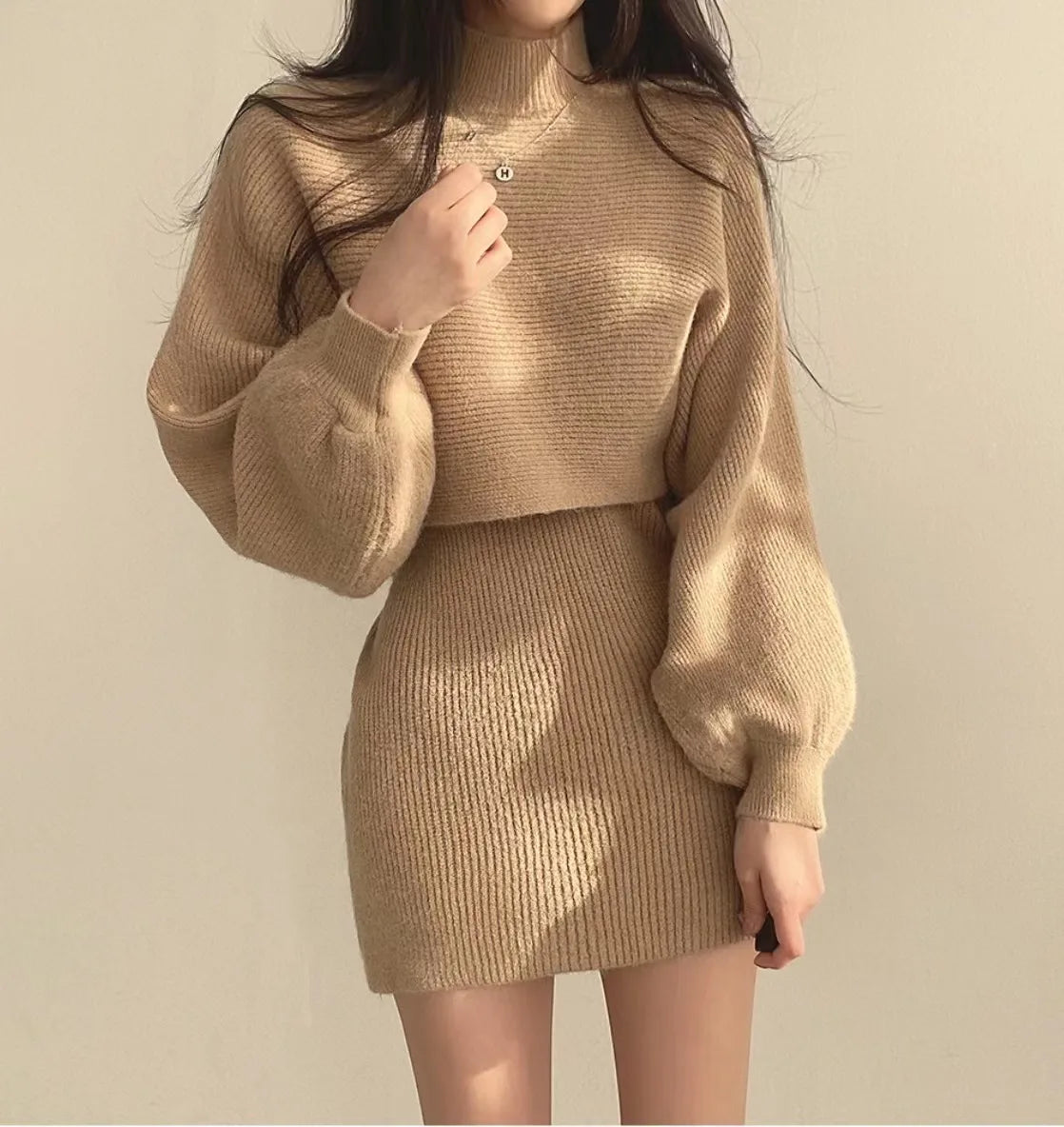 Knitted Femme Set