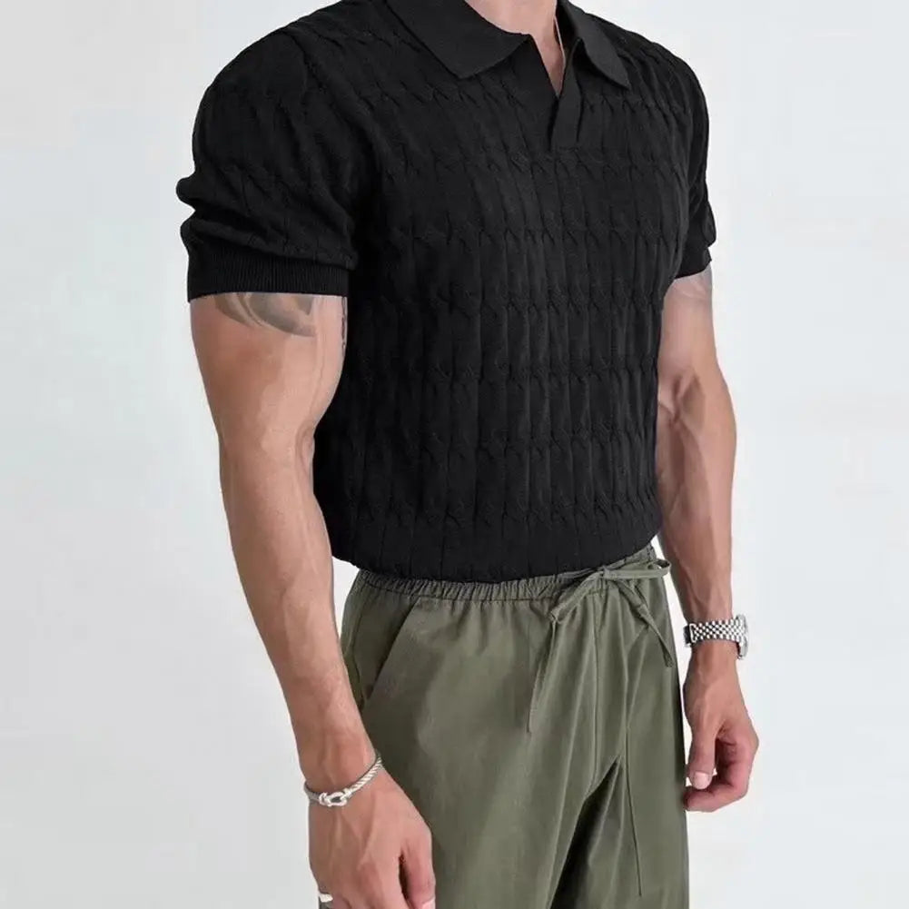 ElegantFit V-Neck Shirt