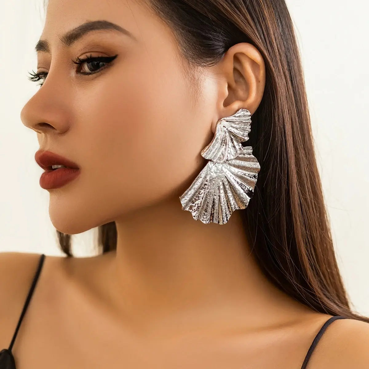 Ginkgo Leaf Earrings