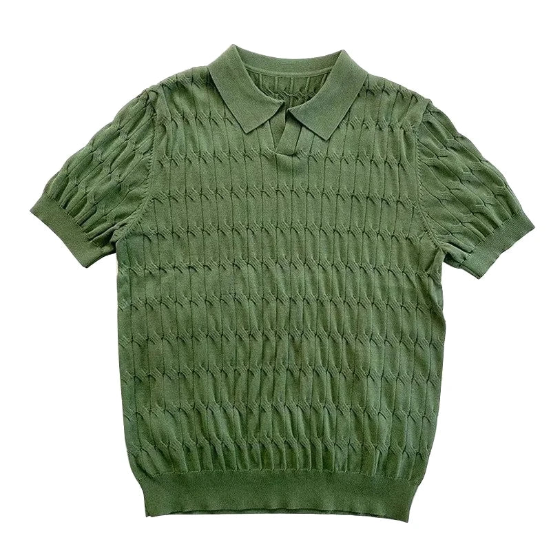 Jacquard Polo Shirt