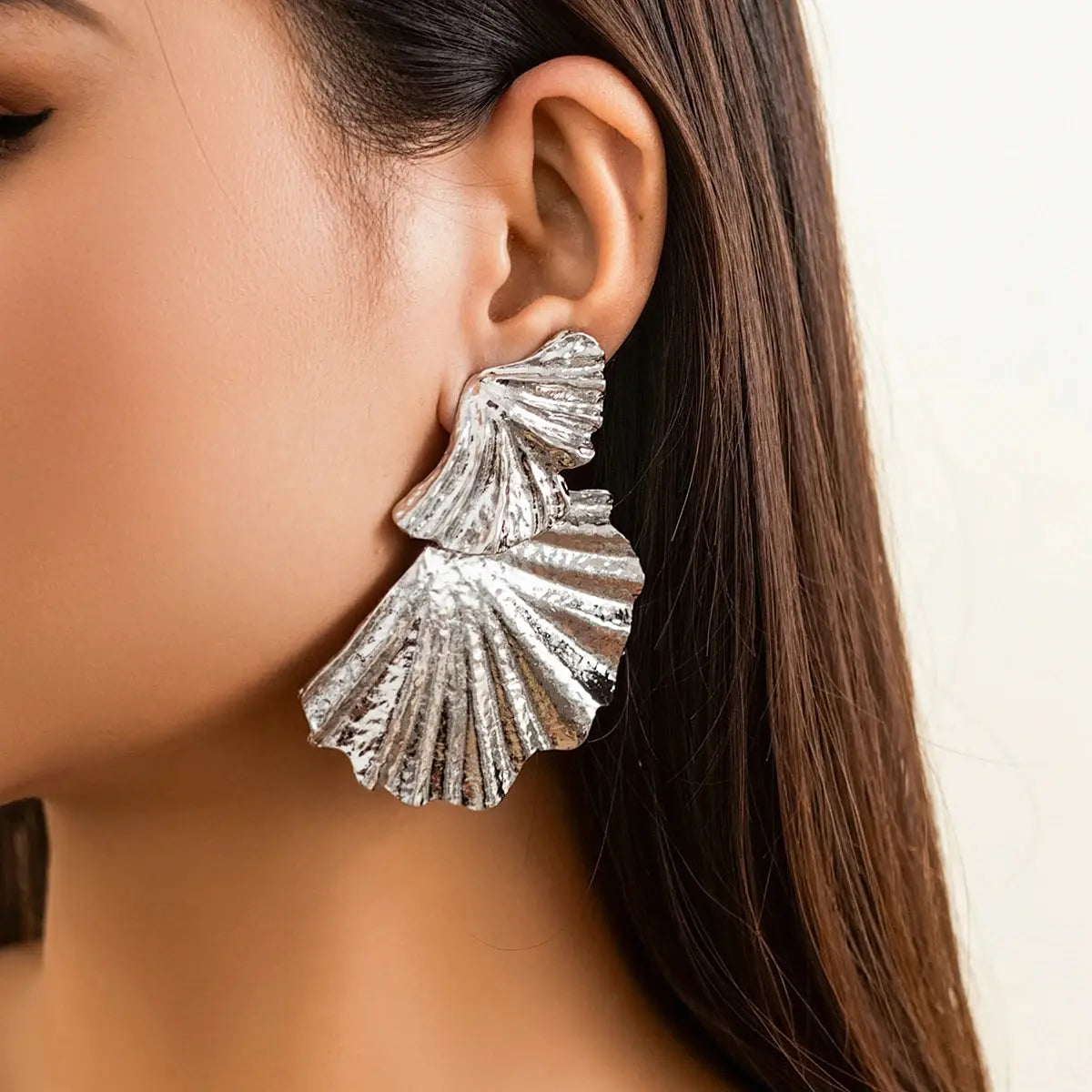 Ginkgo Leaf Earrings