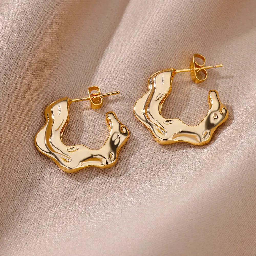 Irregular C  Earrings