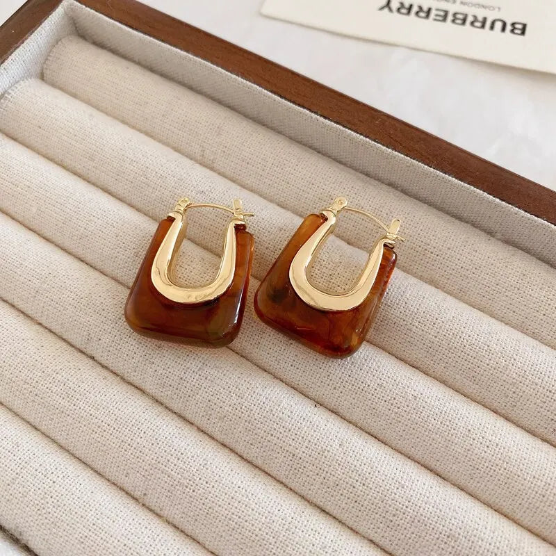 Geometric Irregular Stud Earrings