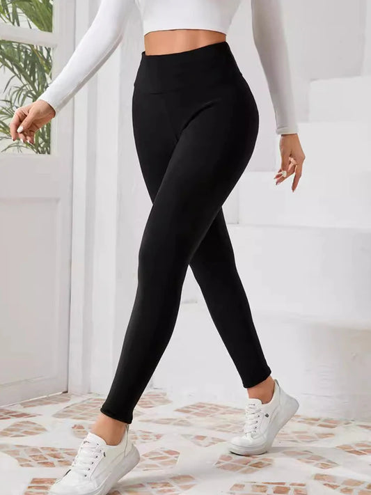 Thermal Fleece Lined High Waist Leggings