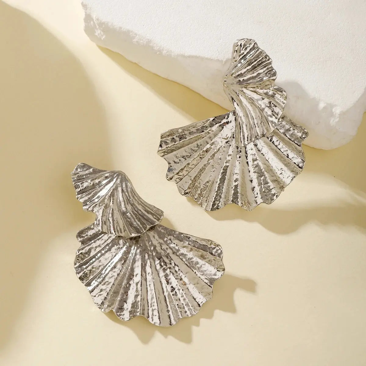 Ginkgo Leaf Earrings